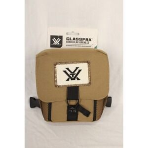 Vortex Binocular Harness GlassPak Tan Nylon Chest Rig P400 Hunting NWT